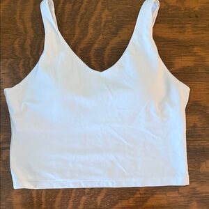 White Women's Athleta Cropped Bra Top